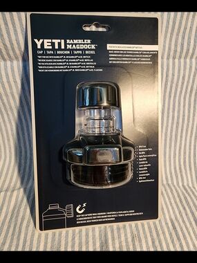 YETI Rambler MagDock Cap Black NEW SEALED